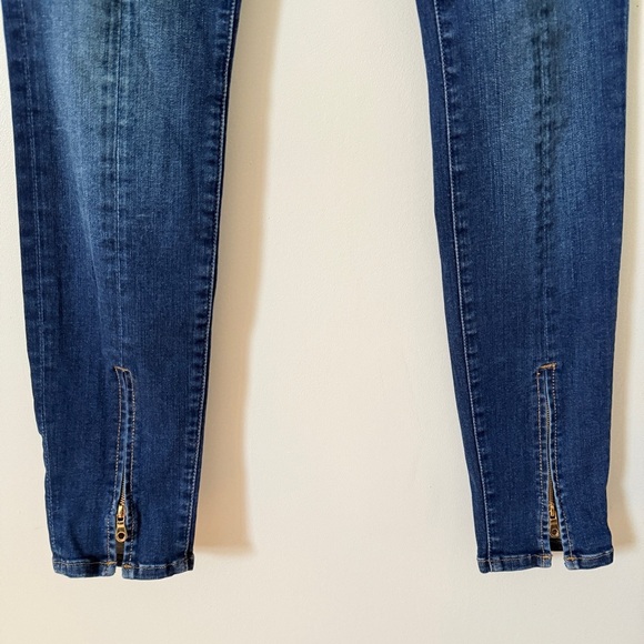 FRAME Denim Le Skinny de Jeanne Zip Hem Jeans - Picture 4 of 4